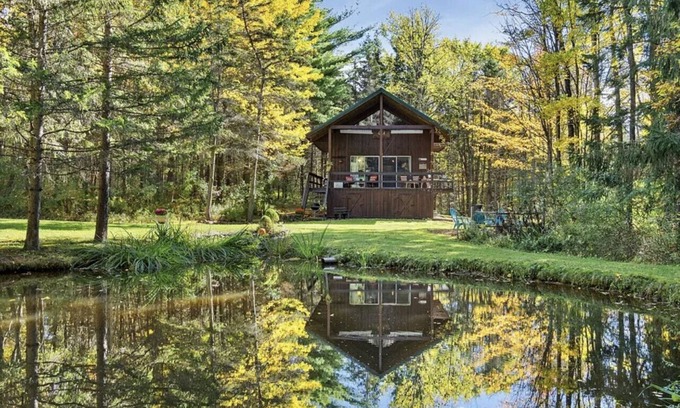 Branchport Cabina | Cabin in the woods near the Finger Lakes
