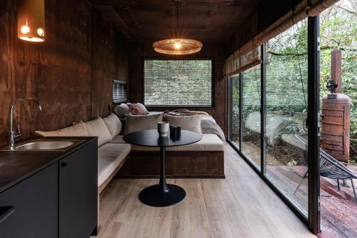 Brasschaat Chalet De Esquí | Cabins in the woods with wellness