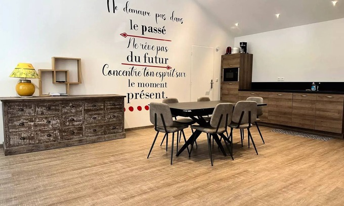 Jumieges Apartamento | Camping de la Seine & SPA **** **** - Charming Apartment Normand – 70 m2 for 6 Travelers 6 people