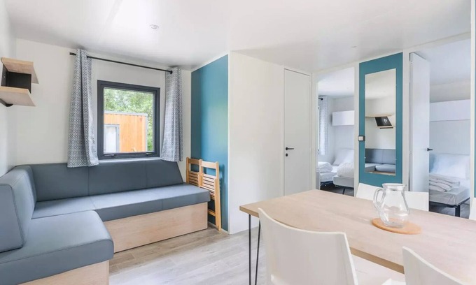 Saint-Julien-de-Concelles Casa | Camping Seasonova du Chêne ** - PRESTIGE COTTAGE 3 bedrooms - Short stay 6 people