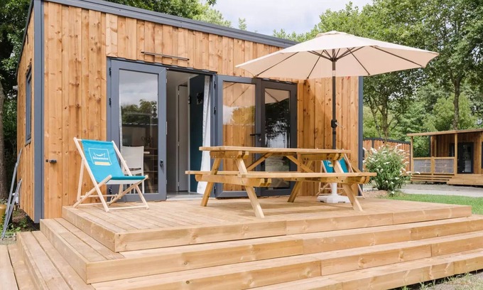 Saint-Julien-de-Concelles Casa | Camping Seasonova du Chêne ** - 1 BEDROOM COTTAGE - Short stay 2 people