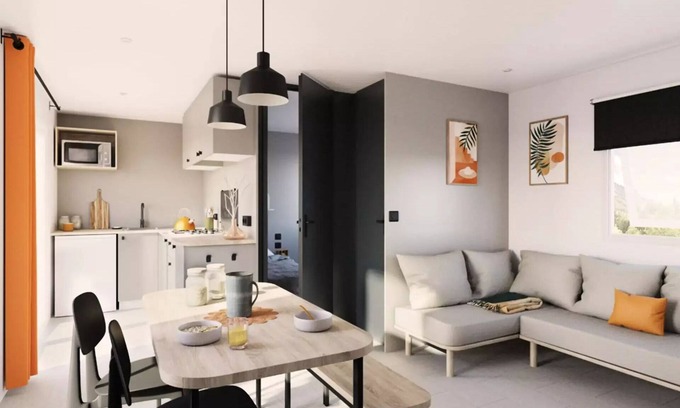 Cendras Casa | Camping Sunêlia La Clémentine **** - Mobil-home Sunêlia Prestige Plus - 2 Chambres 4 Pers. 4 personnes