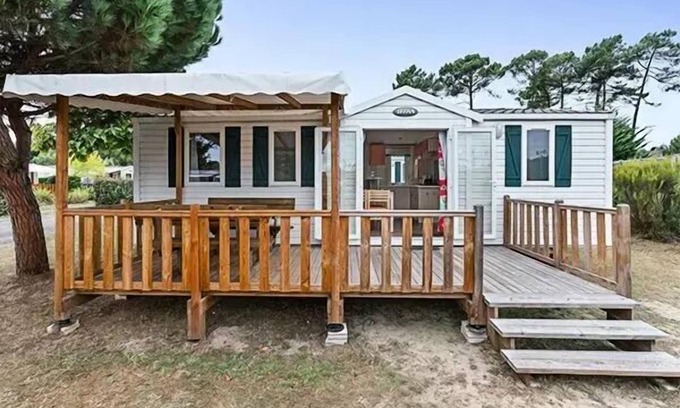 Trogues Casa | Campsite Le Parc des Allais*** - Comfort 4-room mobile home for 6 people