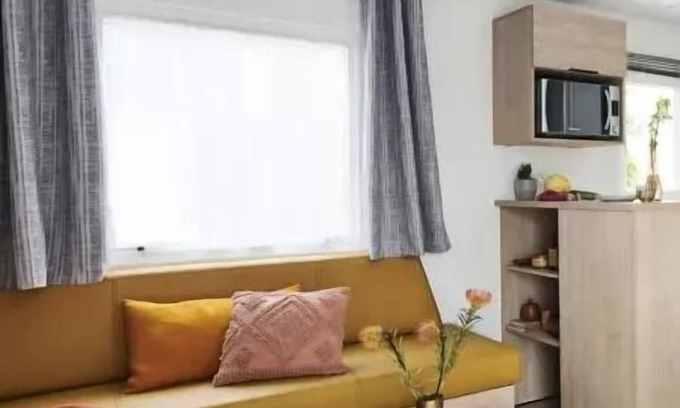 Saint-Maximin Casa | Campsite Le Pré des Moines *** - Mobile home ACANTHE +++ 2 bedrooms 2 to 6 people - 2 people included in the price