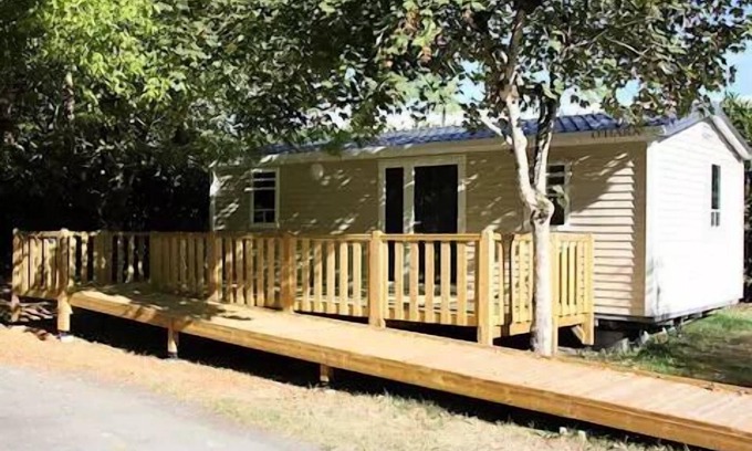Chateauroux Casa | Campsite Le Rochat-Belle-Isle *** - Mobil home 2 bedrooms with access for people with reduced mobility 5 people