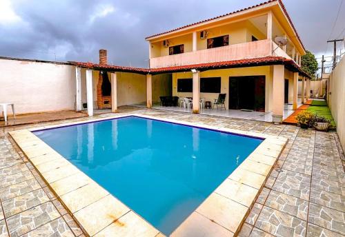Barra de Santo Antonio Casa | Casa com piscina a 350m da Praia do Croa Alagoas