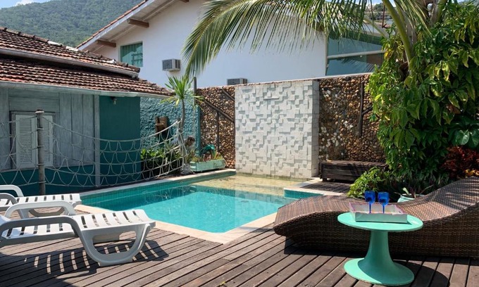 Ilhabela Historical Center Casa | Casa Lehua com 9 suítes na Vila, Wifi 300 mega