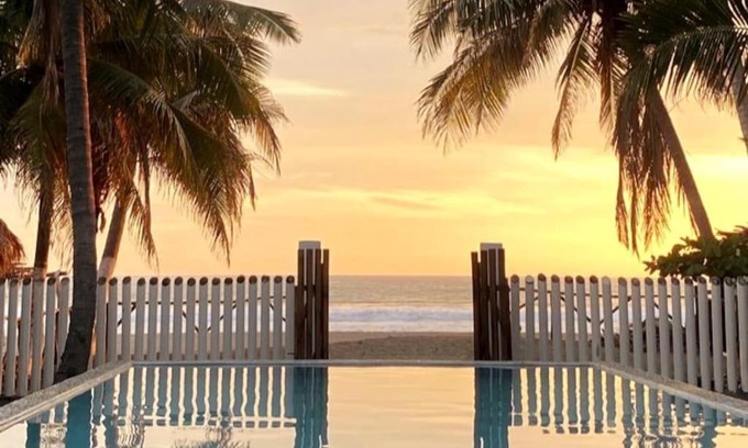 Puerto Arista Casa | Casa Rústica, Sofía, Frente al mar en Puerto Arista