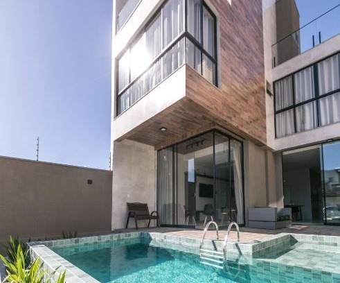 Nova Esperanca Casa | Casa Requinte, 4 suítes, piscina I