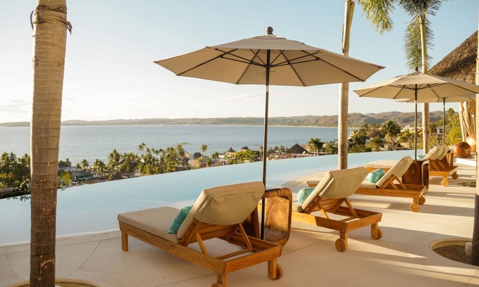 La Manzanilla Casa | Casa Wahapin's ocean view 1 bedroom Bungalow