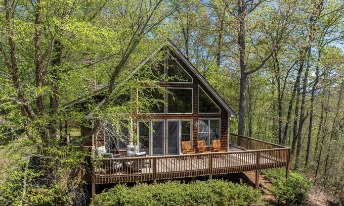 Cullowhee Cabina | Casablanc - Stunning Mountain Cabin Near WCU