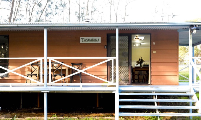 Pokolbin Cabina | Casuarina Cabin 8 - 2 bedroom with 2 x queen beds