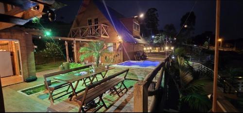 Caruru Cabina | Chalé Familiar com Jacuzzi e Piscina