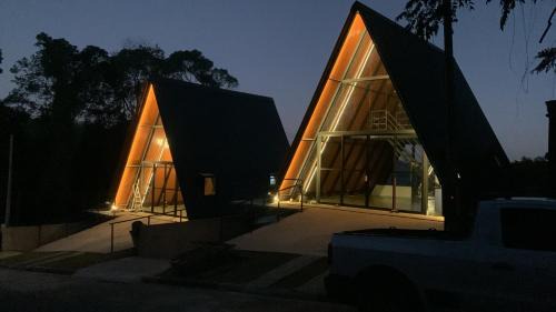 Caieiras Chalet De Esquí | Chale cabana 2 linda vista na serra da Cantareira