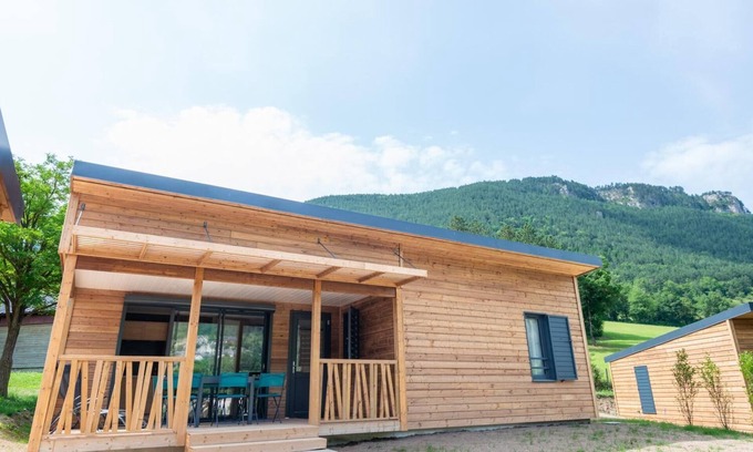 Saint-Bauzile Casa | Chalet 6/8 people - Camping Les Berges du Bramont