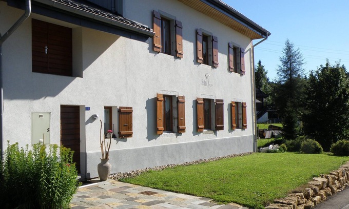 Saint-Cergue Chalet De Esquí | Casa de montaña (madera / piedra) - LA CURE
