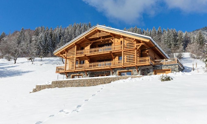 Manigod Chalet De Esquí | CHALET LA MANIGODINE Piscine 18-24 pers