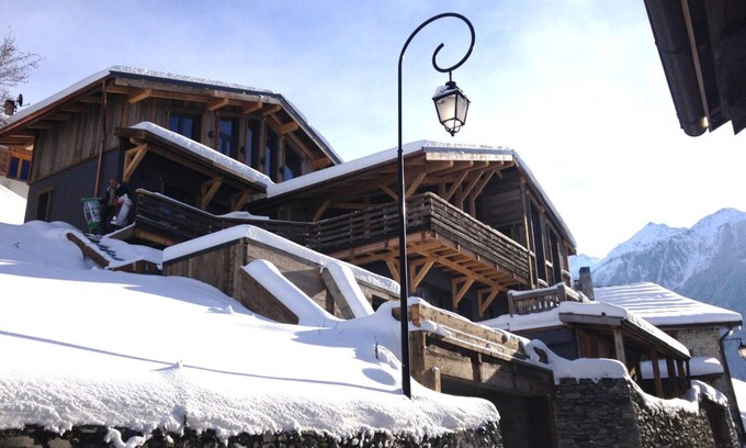 Peisey-Nancroix Chalet De Esquí | Nueva casa de lujo 14 personas piscina cubierta y sauna