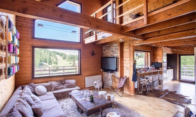 Peone Chalet De Esquí | Chalet Massada - Luxe & Piscine & Jacuzzi - Détente et Ski à Valberg