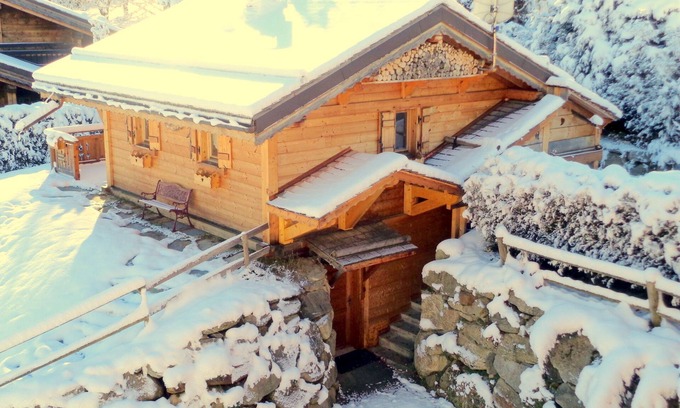 Les Houches Chalet De Esquí | Sauna Chalet Chamonix Prarion acceso góndola al pie de esquí (5 minutos)