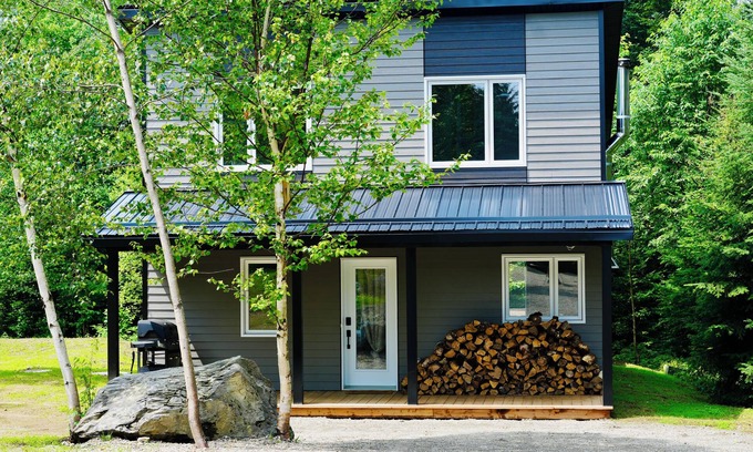 Saint-Philemon Chalet De Esquí | Chalet Ullaakut(spa and wood-burning stove)