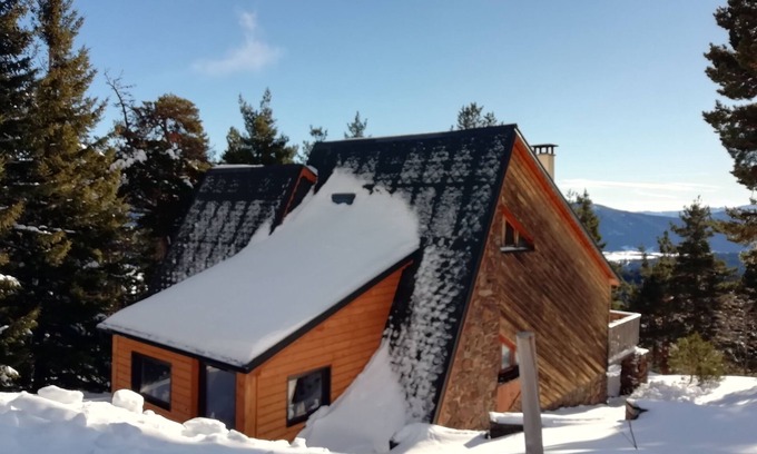 Puyvalador Chalet De Esquí | Chalet with unobstructed view of capcir at 1700m close to nature