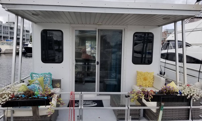 Thompson Square - Bunker Hill Alquiler De Eote | Casa flotante de Charlestown Camine a las atracciones Sea acurrucado