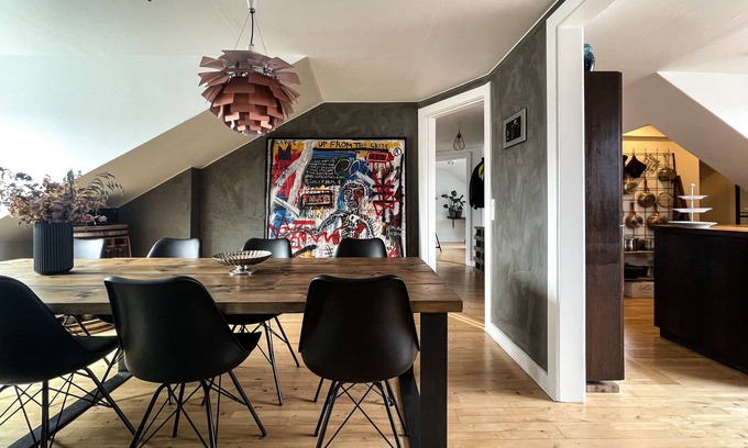 Vesterbro Apartamento | Charming apartment with private roof terrace in downtown CPH