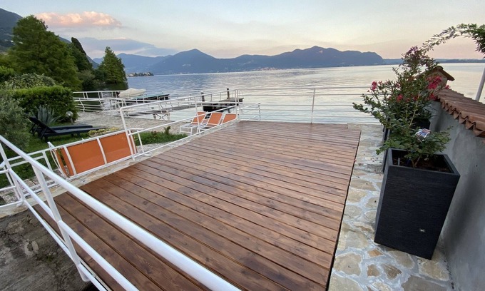 Predore Apartamento | Encantador apartamento en villa en el lago