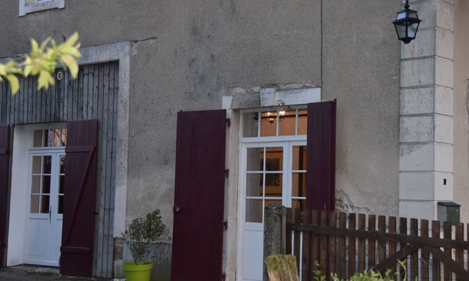 Luce-sous-Ballon Cabaña | Casa histórica con parque inglés cerca de Le Mans, ideal para 6 personas