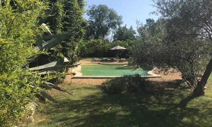 Vezenobres Casa | (Voutin) Encantadora casa de campo de 80m² de piedra vista en la antigua Magnanerie