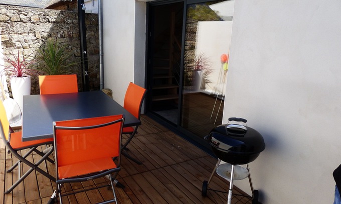 Plouhinec Casa | casa con encanto a 100 m de un pequeño puerto "Le Vieux Passage"