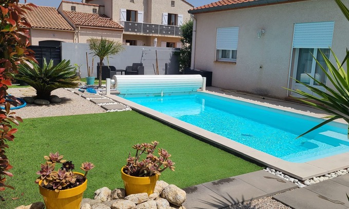 Maureillas-Las-Illas Villa | Encantadora villa con piscina privada, entre el mar y las montañas