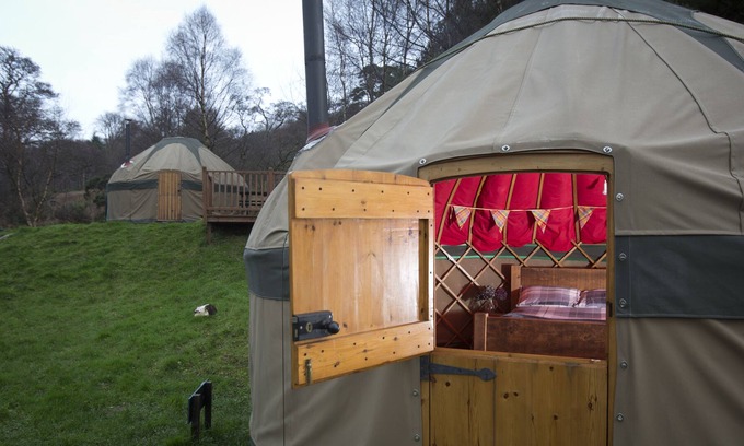 Largs Cabina | Charming Yurt in Kelburn Estate near Largs