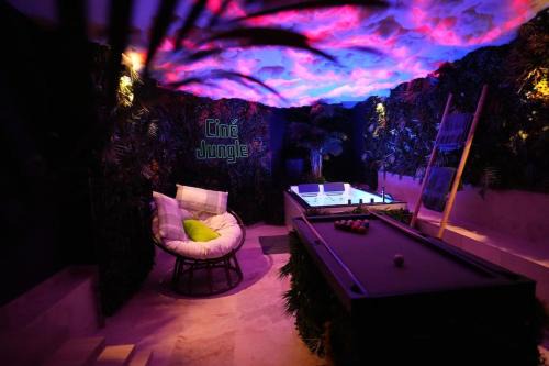 Roanne Apartamento | Ciné jungle duplex balnéo