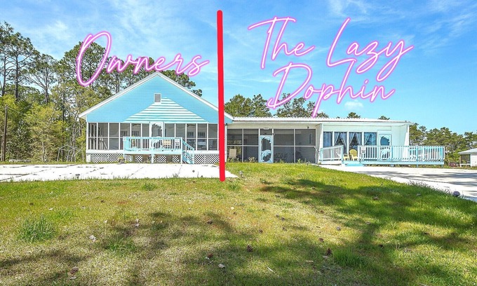 Carrabelle Casa | Venga y quédese en el Lazy Dolphin
