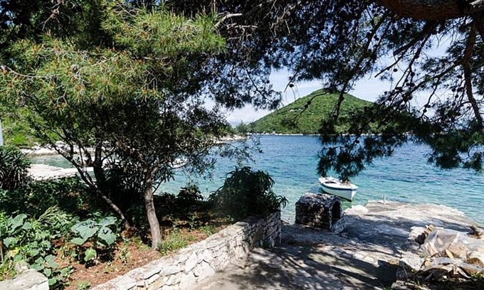 Prozurska Luka Apartamento | Cómodo apartamento en la playa Prozurska Luka, Mljet (A-617-a)