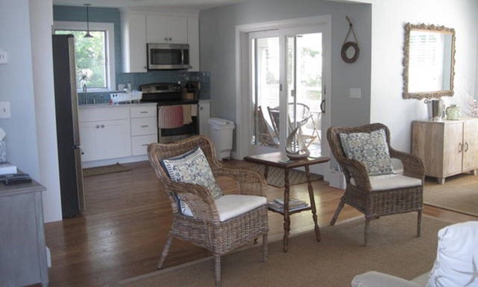 Easton's Point Casa | Cómoda casa y cabaña separada a poca distancia del agua