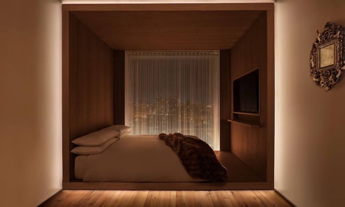 Bowery Hotel | Comfortable Queen Room with Amazing Views of Central Park and NYC Skyline