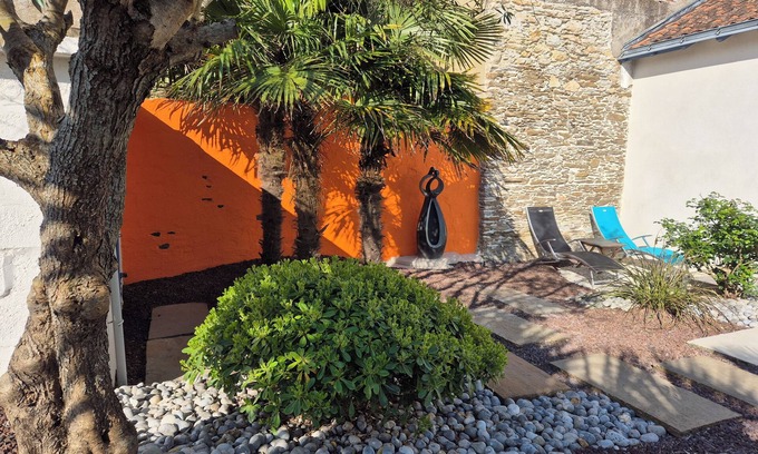 La Bernerie-en-Retz Casa | Casa completamente renovada, confortable, cerca de la playa, acceso wi-fi gratuito.