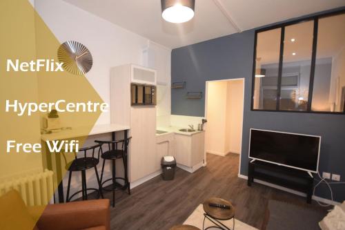 Valenciennes Apartamento | CONFORT APPART - HYPERCENTRE - TRAMWAY - leRelaisdOdile14