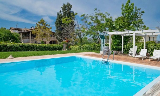 Citta Sant'Angelo Apartamento | Bonito apartamento para 4 personas con piscina, WIFI, A/C, TV, patio y mascotas permitida