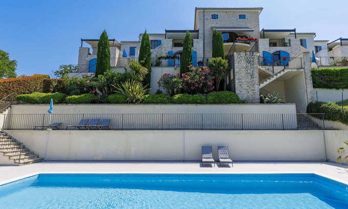 Bibali Casa | Precioso apartamento en villa para 6 personas con WIFI, A/C, piscina, TV y terraza