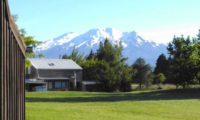 Ohakune Chalet De Esquí | Cosy Couple Getaway with Mountain View