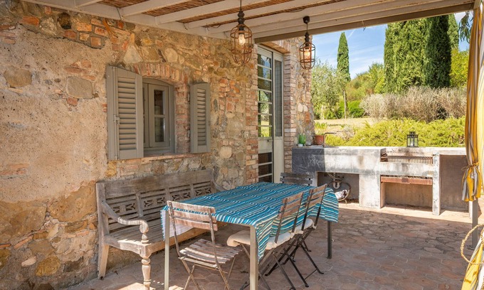 Casino di Terra Cabaña | Casita de campo 'Casale Per 4 Persone' con piscina compartida, Wi-Fi y aire acondicionado