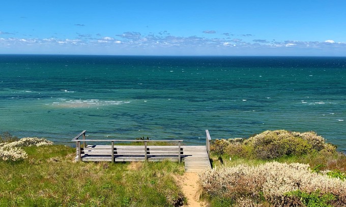 Truro Cabaña | Cottage #11 - Spectacular views of Cape Cod Bay on a private association beach!