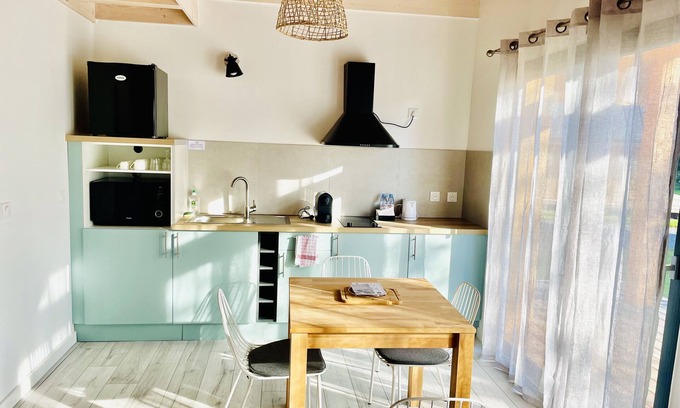 Thonon-les-Bains Cabaña | Cottage C-Rural-Baño en la habitacion