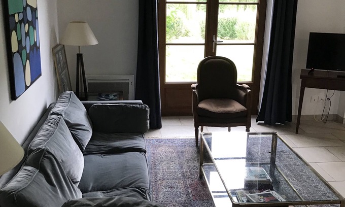 Les Marets Casa | Casa rural en jardines 8HA con lago, París 80km