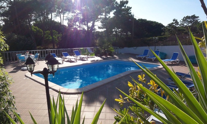 Praia das Macas Cabaña | Casa de campo en Praia das Maçãs con una piscina climatizada