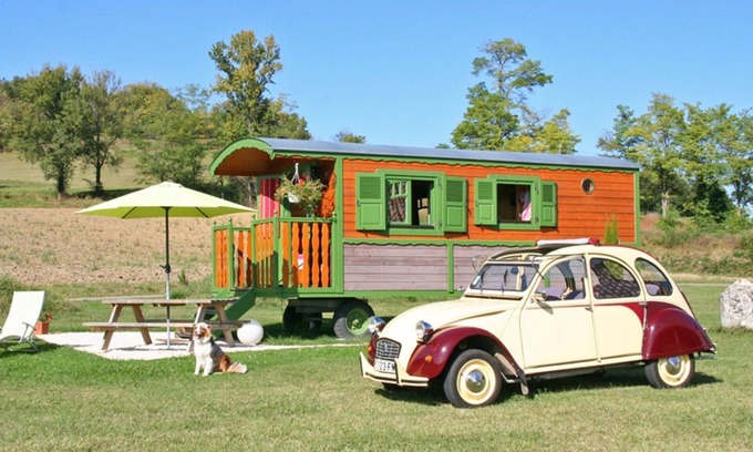 Roquecor Cabaña | Casa rural (alquiler íntegro) Gîtes Grand Pré ! para 4 personas